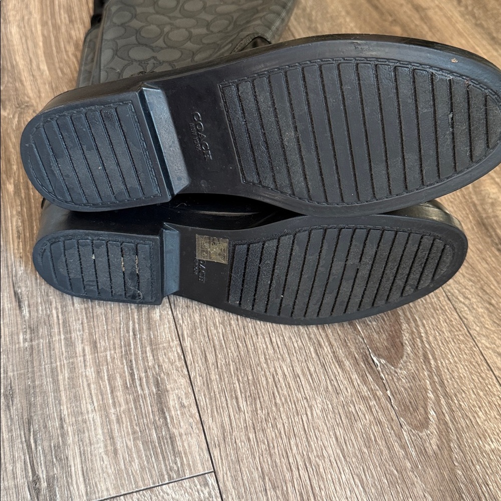 Coach Tristee Tall Signature monogram rain boots - Picture 3 of 8